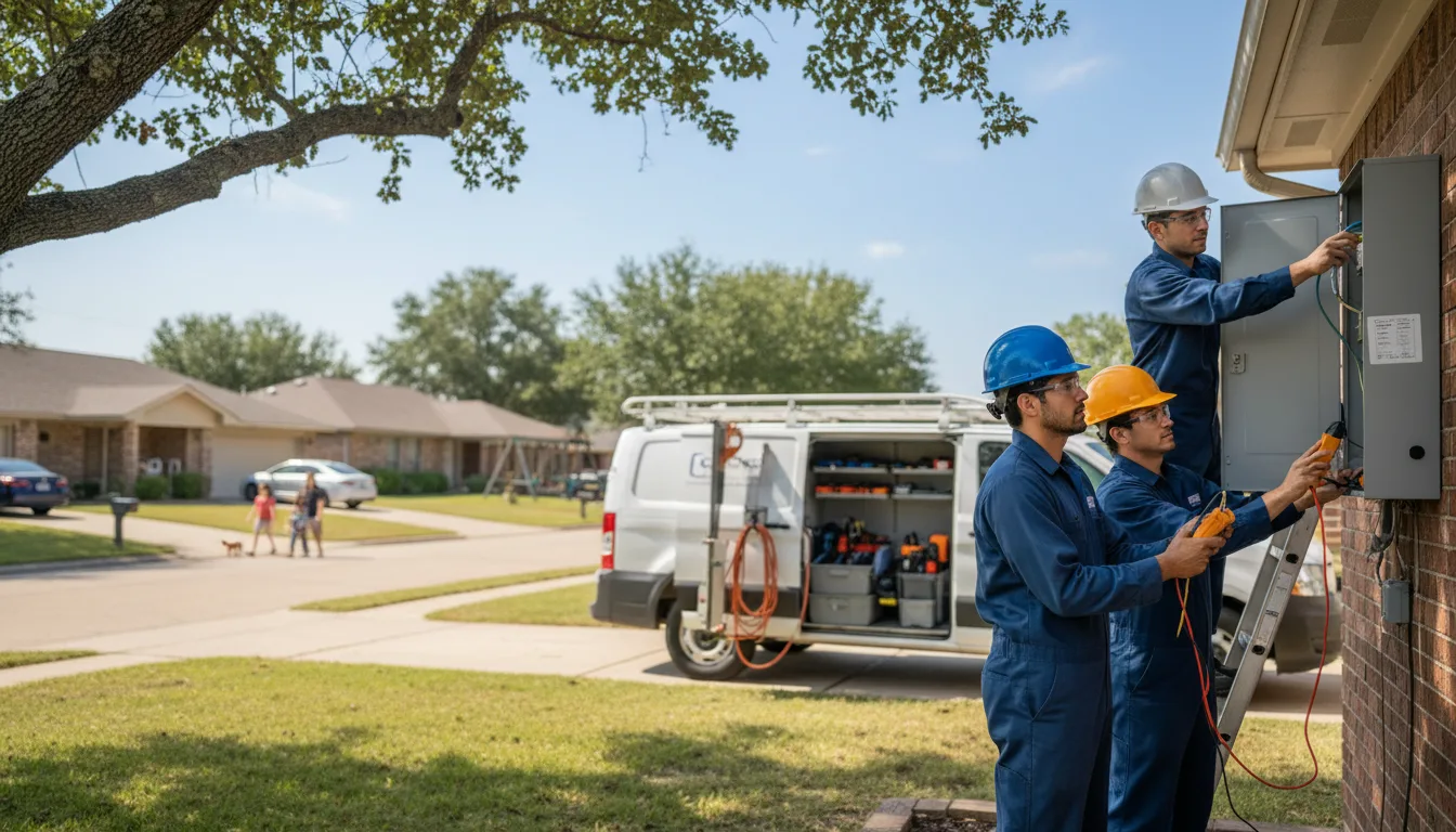 Certified electrician providing emergency electrical services in Simmesport, LA
